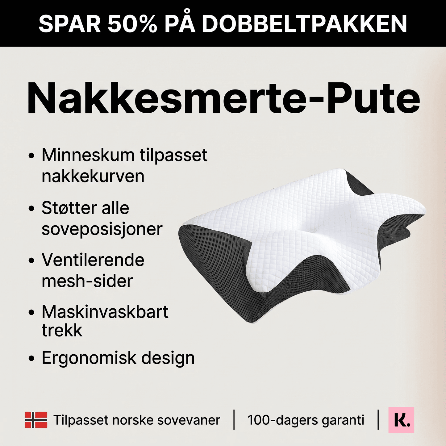 Våkn opp smertefri. Fra natt én.